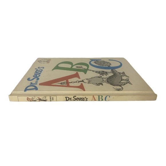 Dr. Seuss’s ABC Book Club Edition 1963 Beginner Books Vintage Children’s Classic - Picture 4 of 8